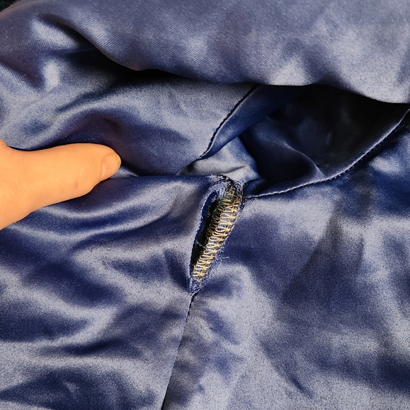 Lola & The Boys CUSTOM "FLY" girl's jean jacket size large / 12 - Picture 11 of 12